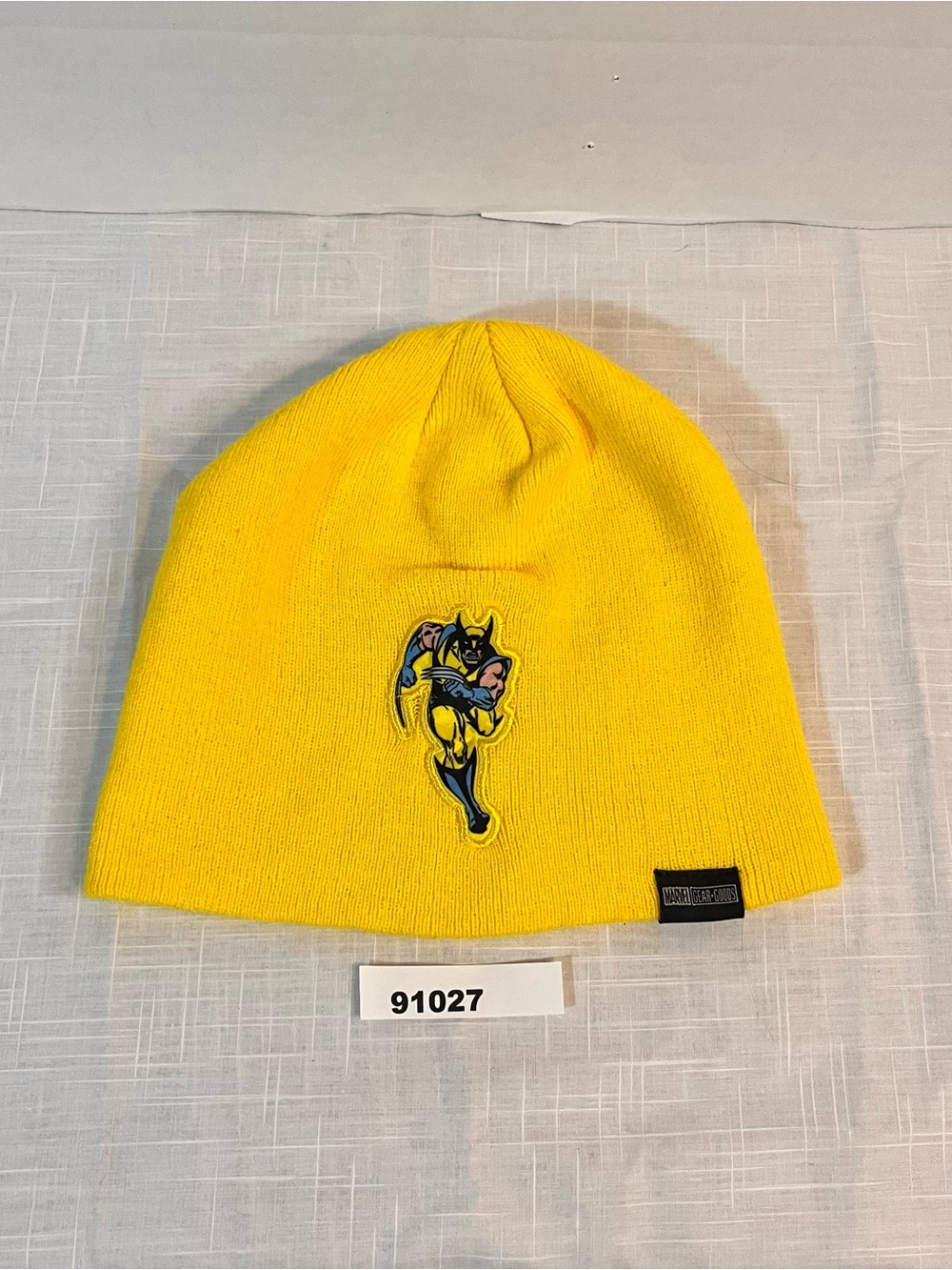 Loot Crate Marvel Wolverine Knit Beanie with Superhero Patch
